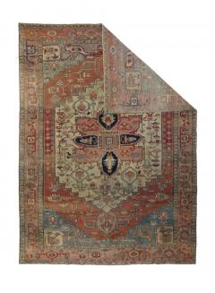 Antique Serapi Rug 8 5 x 12 0  - 4314578
