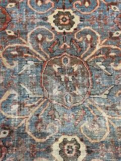 Antique Shabby Chic Persian Sultanabad Mahal Rug 55 x 95  - 4268944