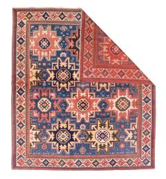 Antique Shirvan Caucasian Rug 6 11 x 7 11  - 4314340