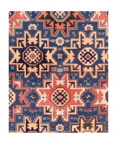 Antique Shirvan Caucasian Rug 6 11 x 7 11  - 4314341