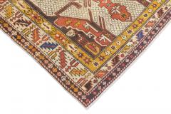 Antique Shirvan Rug 3 10 x 5 10  - 4404605
