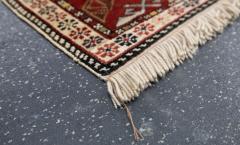 Antique Shirvan Rug 3 7 x 5 8  - 4457989