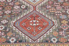 Antique Shirvan Rug 3 9 x 4 11  - 4457940