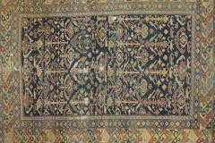 Antique Shirvan Rug 4 3 x 5 5  - 4554187