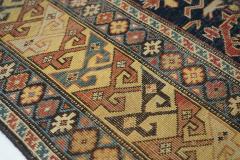 Antique Shirvan Rug 4 3 x 5 5  - 4554188