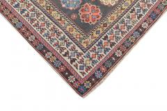 Antique Shirvan Rug 4 9 x 10 2  - 4327250