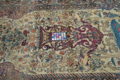 Antique Tehran Rug 4 4 x 6 4  - 4457685