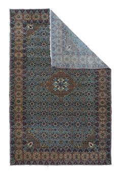 Antique Tehran Rug 4 5 x 6 11  - 4405126