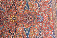 Antique Tehran Rug 4 7 x 6 10  - 4405997
