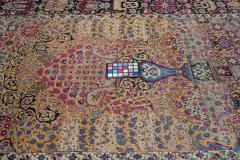 Antique Tehran Rug 4 7 x 6 5  - 4406104