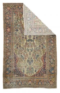 Antique Tehran Rug 4 7 x 7 3  - 4457945