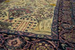 Antique Tehran Rug 44 x 70  - 4354380