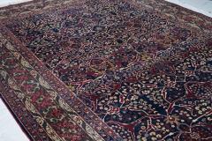Antique Tehran Rug 8 9 x 12 2  - 4314576