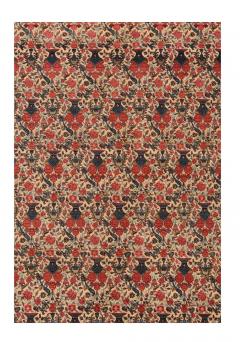 Antique Tehran Zele Sultan Rug 8 6 x 11 9  - 4327457