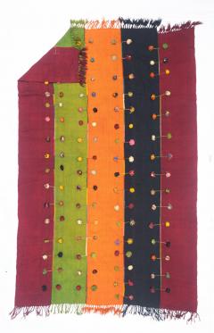 Antique Textile Rug 6 5 x 10 1  - 4296064