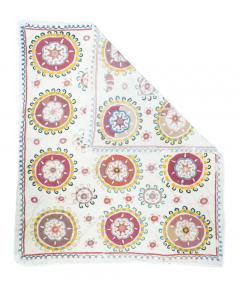 Antique Textile Suzani 7 1 x 8 5  - 4536720