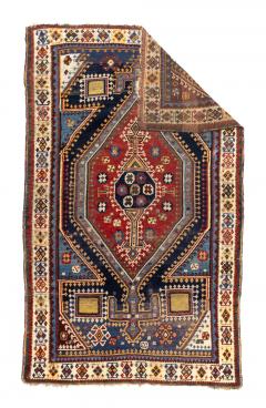 Antique Tribal Persian Qashqai Gabbeh Rug 45 x 71  - 4269037