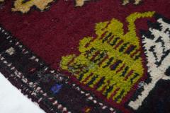 Antique Turkish Anatolian Rug 18 x 40  - 4275785