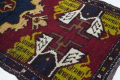 Antique Turkish Anatolian Rug 18 x 40  - 4275786