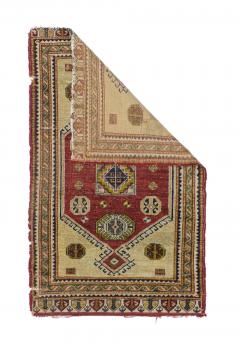 Antique Turkish Anatolian Rug 19 x 210 - 4275788