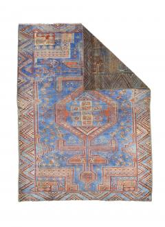 Antique Turkish Bergamo Rug 5 0 x 6 8  - 4554018