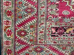 Antique Turkish Giordes Wool Rug 4 1 x 6 0  - 4457531