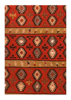 Antique Turkish Kilim Rug 45 x 54 - 4275782