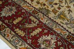 Antique Turkish Silk Hereke Rug 3 3 x 5 1  - 4404457