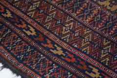 Antique Turkmen Rug 30 x 59 - 4275828