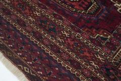 Antique Yamud Rug 26 x 50 - 4275484