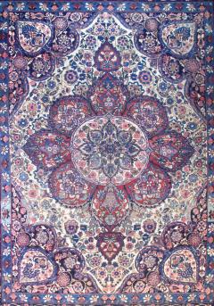 Antique Yazd Rug 96 x 1210 - 4354911
