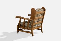 Argentine Designer Lounge Chairs with Wood and Fabric Argentina 1960s - 4785311