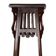 Art Nouveau Wooden Console Table Turn Of The 19th 20th Century - 4780984