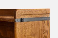 Atvidaberg Bookcase with Pine and Iron Sweden 1940s - 4764466