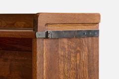 Atvidaberg Bookcase with Pine and Iron Sweden 1940s - 4764472