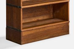 Atvidaberg Bookcase with Pine and Iron Sweden 1940s - 4764473