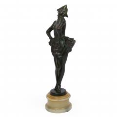 Austrian Art Deco Cold Painted Bronze Dancer by Josef Lorenzl circa 1920 - 4407437