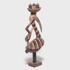 Baga a Bamp Bird Headdress with Canoe - 4166779