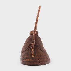 Bamboo Cloth Teapot with Arched Handle - 4165481