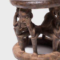 Bamileke Figurative Stool - 4182167