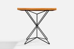 Bengt Johan Gullberg Console Table with Metal and Teak Sweden 1950s - 4764565