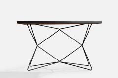 Bengt Johan Gullberg Console Table with Metal and Wood Sweden 1950s - 4764569