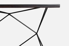 Bengt Johan Gullberg Console Table with Metal and Wood Sweden 1950s - 4764570