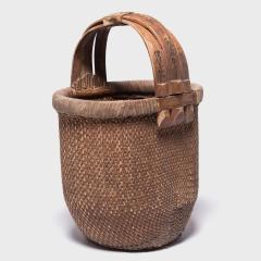 Bent Handle Fishermans Basket - 4459577