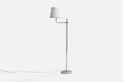 Bergboms Floor Lamps with Metal and Fabric Sweden 1970s - 4764580