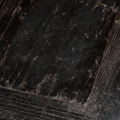 Black Lacquer Four Flowers Coffer - 4255772