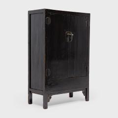 Black Lacquer Square Corner Cabinet - 4257990