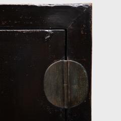 Black Lacquer Square Corner Cabinet - 4257992