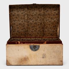 Blonde Hide Storage Trunk - 4257860