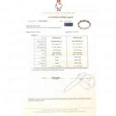 Bracelet In 18 Karat White Gold With Diamond Floral Links 21st Century - 4780075